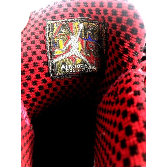 Vintage Air Jordan 10 Retro Chicago Basketball Shoes Youth Size 5 White/Black/Re - Picture 5 of 11